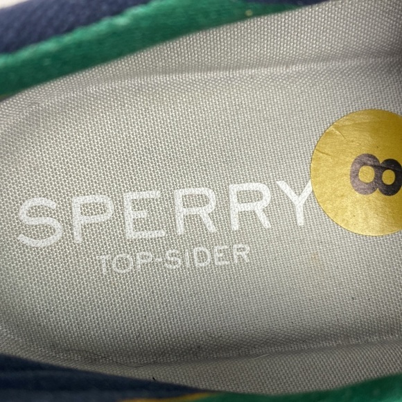 Sperry Blue Topsiders Size 8 - Picture 10 of 16